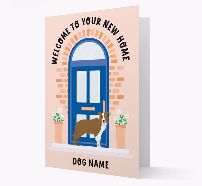 Welcome To Your New Home: Personalised {breedFullName} Card